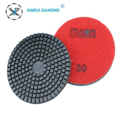 4 prime Wet Diamond Flexible Polishing Pads per Granito Marmo Ceramica Professionale