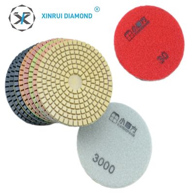 Pad di lucidatura per pavimenti a base di diamanti secchi Nido metallico Pacchetto Peso lordo 0,740 kg