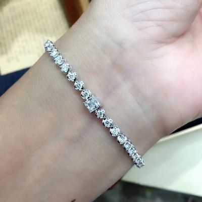 Decorazione del braccialetto a taglio di diamante a forma rotonda con moneta americana