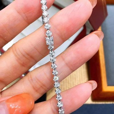 Decorazione del braccialetto a taglio di diamante a forma rotonda con moneta americana