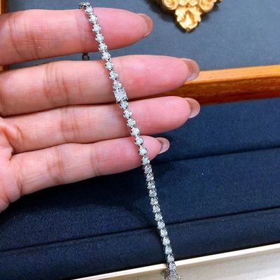 Decorazione del braccialetto a taglio di diamante a forma rotonda con moneta americana