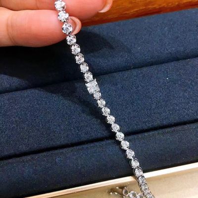 Decorazione del braccialetto a taglio di diamante a forma rotonda con moneta americana