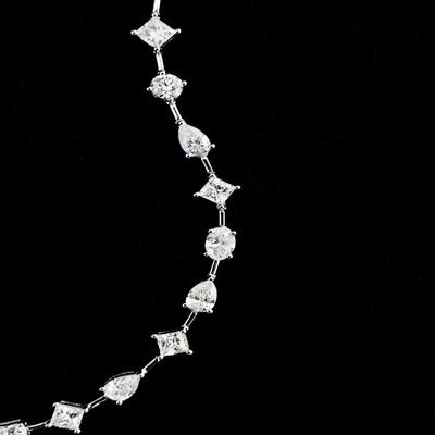 14K Brilliance Lab Uomo adulto con braccialetti di diamanti
