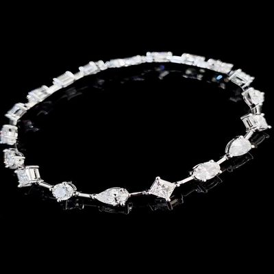 14K Brilliance Lab Uomo adulto con braccialetti di diamanti