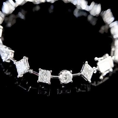 14K Brilliance Lab Uomo adulto con braccialetti di diamanti