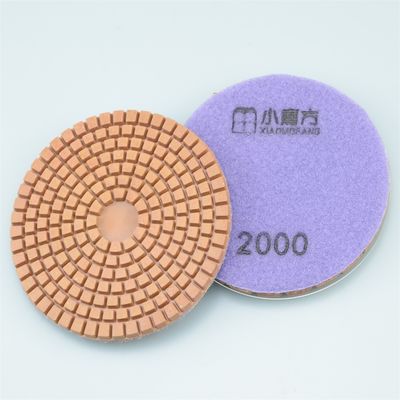 Pietra Marmo Granito Pad di lucidatura in diamanti a 7 passaggi 50-3000 Grit Durable e Cup Design