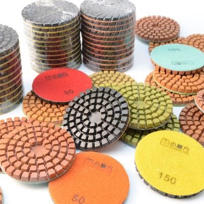XINRUI-PAD Pad di lucidatura a base di diamanti 50-3000 Grit per la macinazione/pulizia a secco/umido del calcestruzzo