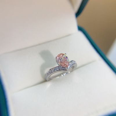 18K Oro Bianco Anello Diamante Collezione Laboratorio Personalizzabile Gioielli Diamante Con Diamanti