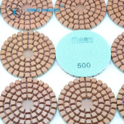 Polito di terrazzo a alta velocità e lucido con pad di diamanti Xinrui su misura