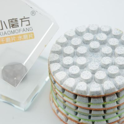 Pad di lucidatura di diamanti di rottura fine rotondo W10-W2.5 per alta velocità di lucidatura e lucentezza
