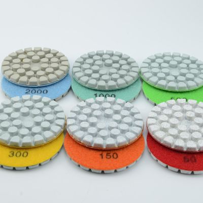 Pad di lucidatura di diamanti di rottura fine rotondo W10-W2.5 per alta velocità di lucidatura e lucentezza